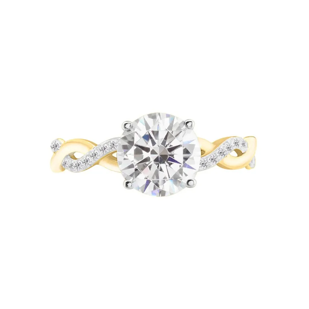 Histoire d'Or Bague Solitaire Caralyn Or Jaune Oxyde De Zirconium Hot