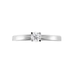Histoire d'Or Bague Solitaire Celina Or Blanc Diamant Online