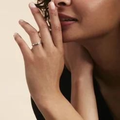 Histoire d'Or Bague Solitaire Celina Or Blanc Diamant Online