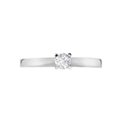 Histoire d'Or Bague Solitaire Celina Or Blanc Diamant Sale