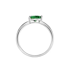 Histoire d'Or Bague Solitaire Cheick Argent Oxyde De Zirconium argent blanc oxyde Discount