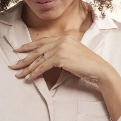 Histoire d'Or Bague Solitaire Crista Or Jauneamethyste Et Oxyde or jaune amethyste violette Online