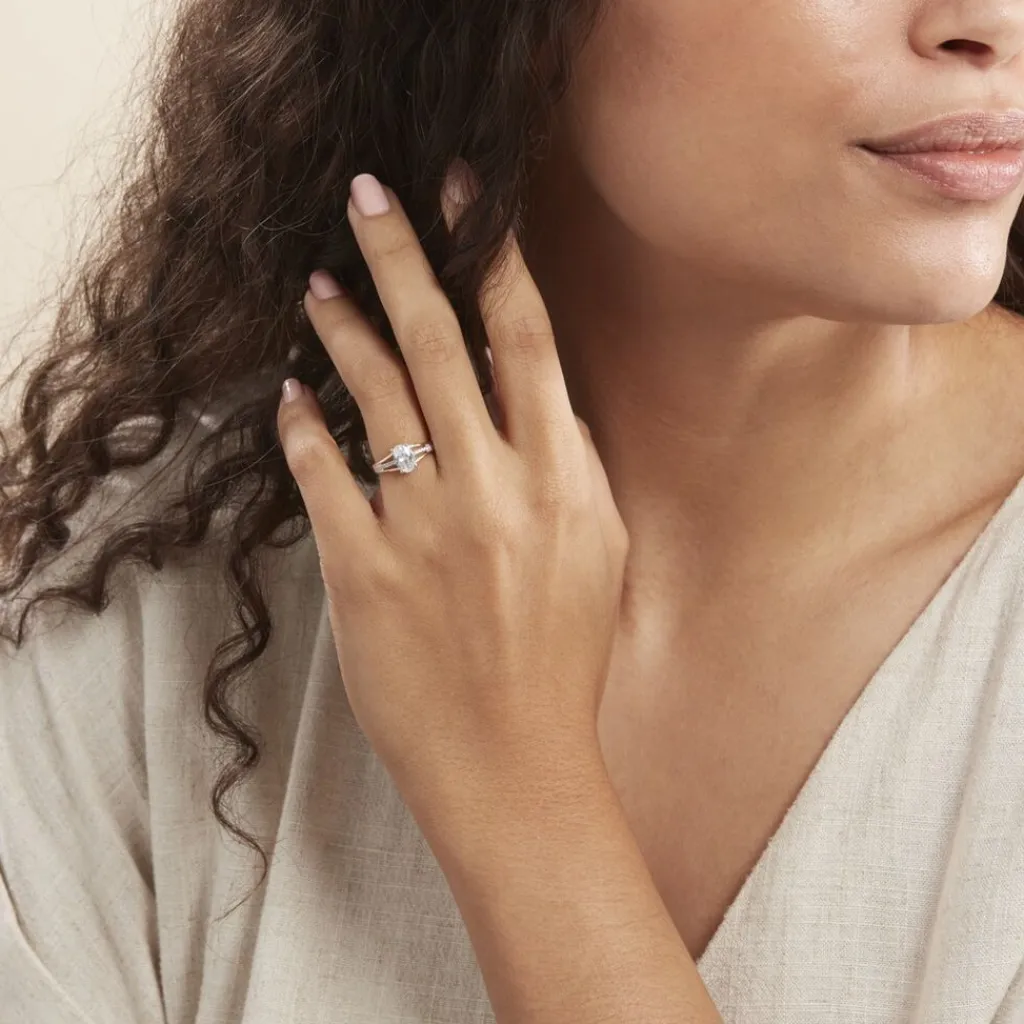 Histoire d'Or Bague Solitaire Fallon Or Jaune Oxyde De Zirconium Discount