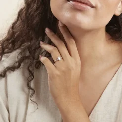 Histoire d'Or Bague Solitaire Fallon Or Jaune Oxyde De Zirconium Discount