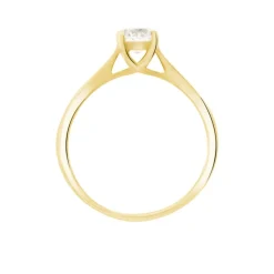 Histoire d'Or Bague Solitaire Fiona Or Jaune Diamant Synthetique Best