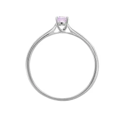 Histoire d'Or Bague Solitaire Fiona Or Blanc Amethyste Sale