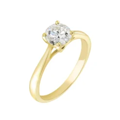 Histoire d'Or Bague Solitaire Fiona Or Jaune Diamant Synthetique Outlet