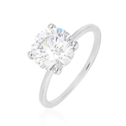 Histoire d'Or Bague Solitaire Gatiane Argent Oxyde De Zirconium Outlet