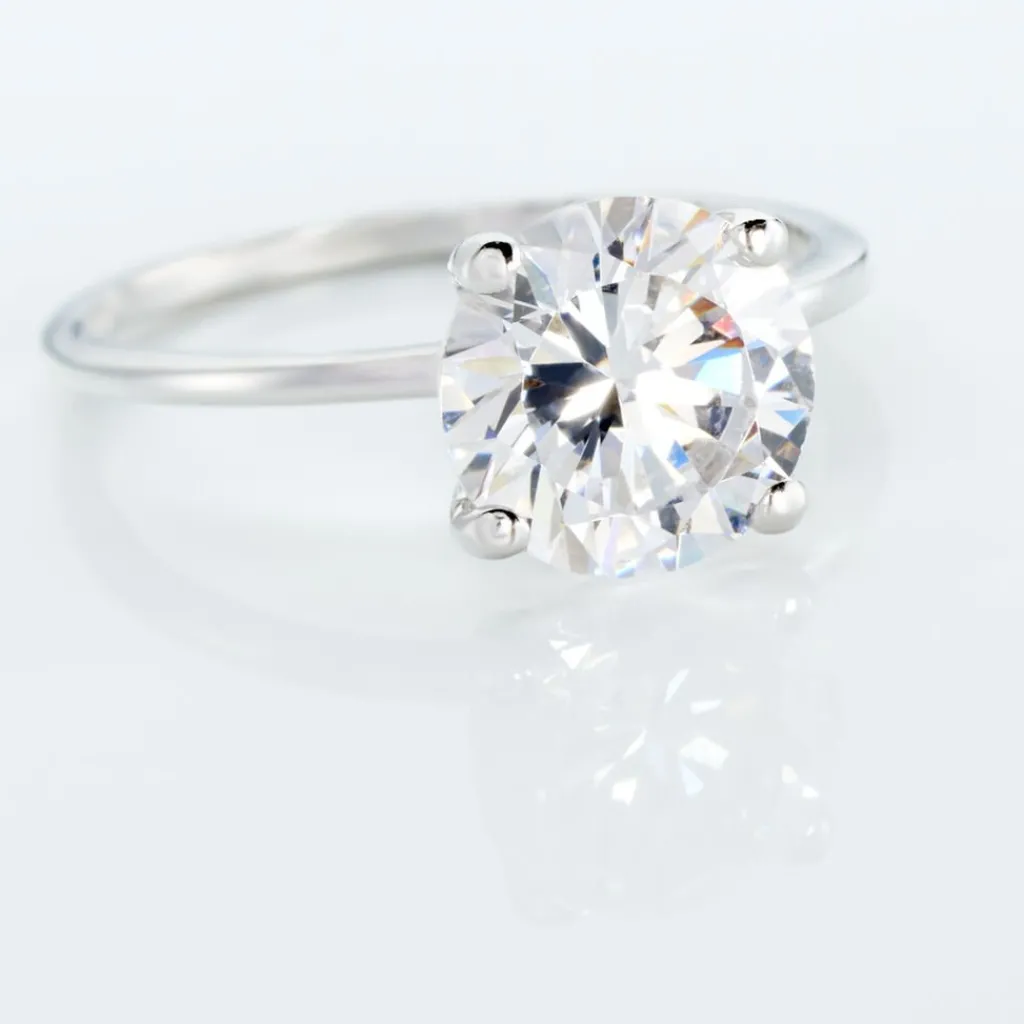 Histoire d'Or Bague Solitaire Gatiane Argent Oxyde De Zirconium Outlet