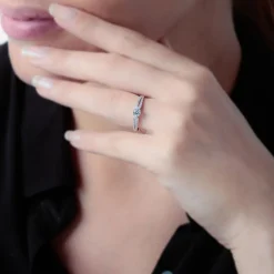 Histoire d'Or Bague Solitaire Katalina or blanc diamant Online