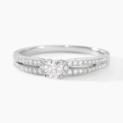 Histoire d'Or Bague Solitaire Katalina or blanc diamant Hot