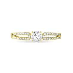 Histoire d'Or Bague Solitaire Katalina or jaune diamant Clearance