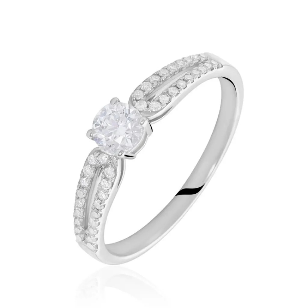Histoire d'Or Bague Solitaire Katalina or blanc diamant Hot