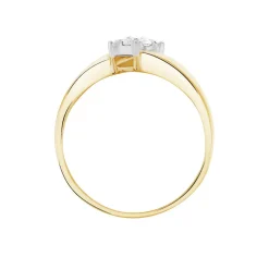Histoire d'Or Bague Solitaire Lysia or jaune diamant Outlet