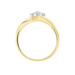 Histoire d'Or Bague Solitaire Lysia or jaune diamant Clearance