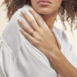 Histoire d'Or Bague Solitaire Lysia or jaune diamant Best