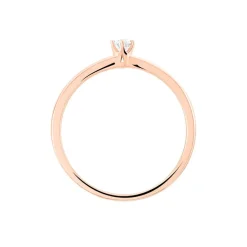 Histoire d'Or Bague Solitaire Natalia Or Rose Diamant Best
