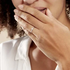 Histoire d'Or Bague Solitaire Natalia or blanc diamant Sale