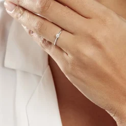 Histoire d'Or Bague Solitaire Natalia or blanc diamant Sale