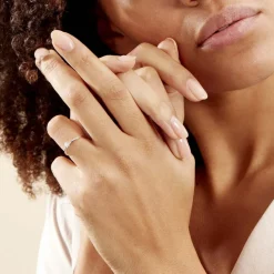 Histoire d'Or Bague Solitaire Natalia or blanc diamant Sale