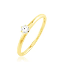 Histoire d'Or Bague Solitaire Natalia or jaune diamant Online