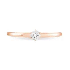 Histoire d'Or Bague Solitaire Natalia Or Rose Diamant Online