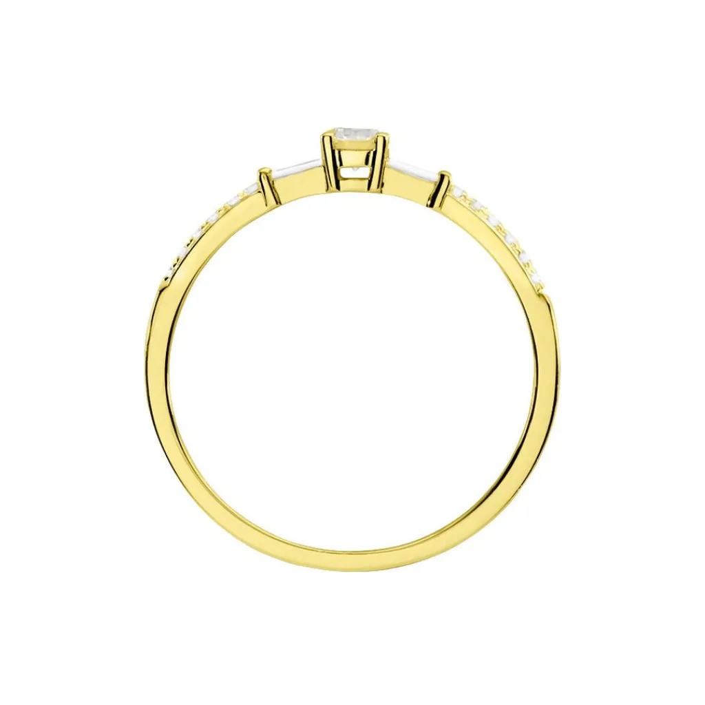 Histoire d'Or Bague Solitaire Nina Or Jaune Diamant Outlet