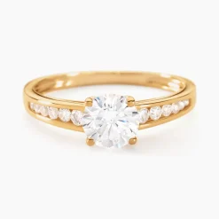 Histoire d'Or Bague Solitaire Or Jaune Oxyde De Zirconium Discount