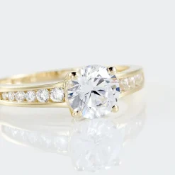 Histoire d'Or Bague Solitaire Or Jaune Oxyde De Zirconium Discount