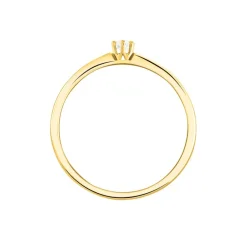 Histoire d'Or Bague Solitaire Samantha Or Jaune Diamant Discount
