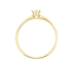 Histoire d'Or Bague Solitaire Samantha Or Jaune Diamant