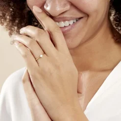 Histoire d'Or Bague Solitaire Samantha Or Jaune Diamant
