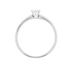 Histoire d'Or Bague Solitaire Samantha Or Blanc Diamant Discount