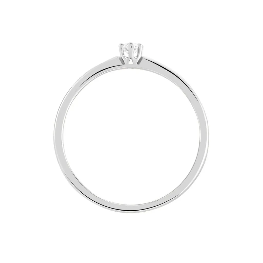 Histoire d'Or Bague Solitaire Samantha Or Blanc Diamant Clearance