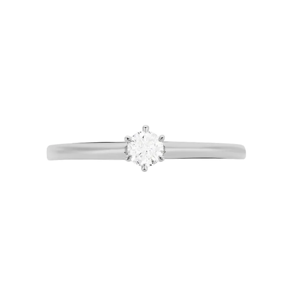Histoire d'Or Bague Solitaire Samantha Or Blanc Diamant Sale