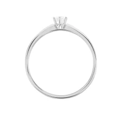 Histoire d'Or Bague Solitaire Samantha Or Blanc Diamant Sale