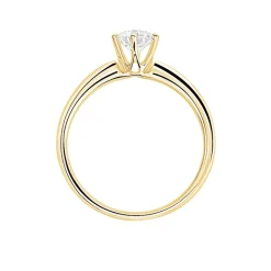 Histoire d'Or Bague Solitaire Samantha Or Jaune Diamant Outlet