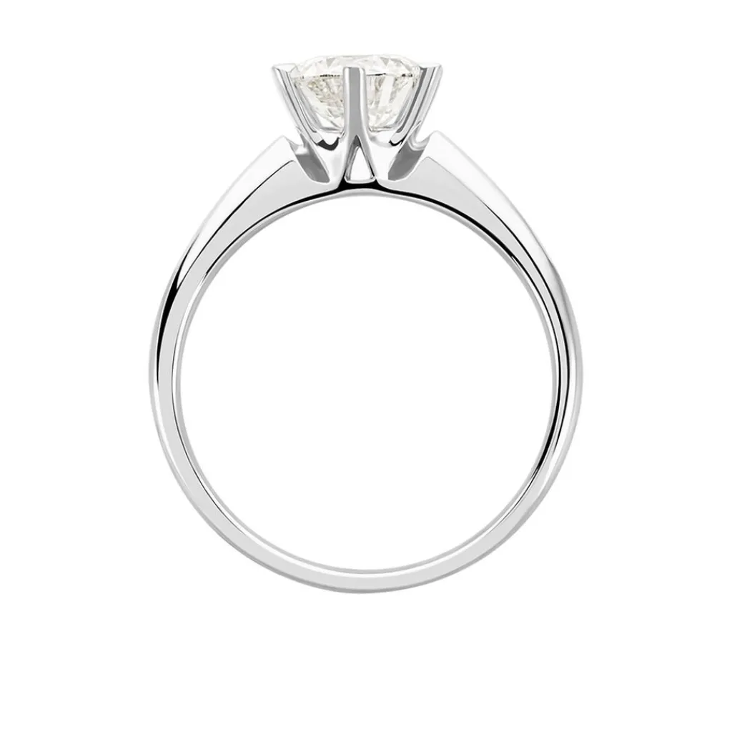 Histoire d'Or Bague Solitaire Samantha Or Blanc Diamant Outlet