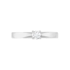 Histoire d'Or Bague Solitaire Tahyna Or Blanc Diamant Best