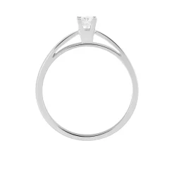 Histoire d'Or Bague Solitaire Tahyna Or Blanc Diamant Best