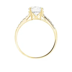 Histoire d'Or Bague Solitaire Terese De Zirconium or jaune oxyde Best