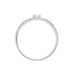 Histoire d'Or Bague Solitaire Vassilissa or blanc diamant Discount