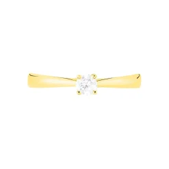 Histoire d'Or Bague Solitaire Victoria Or Jaune Diamant Clearance