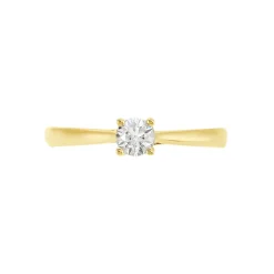 Histoire d'Or Bague Solitaire Victoria Or Jaune Diamant Outlet