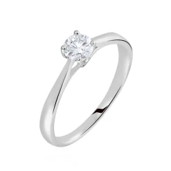 Histoire d'Or Bague Solitaire Victoria Platine Blanc Diamant Online