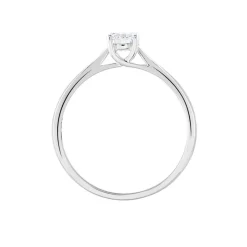 Histoire d'Or Bague Solitaire Victoria Platine Blanc Diamant Online
