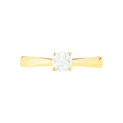 Histoire d'Or Bague Solitaire Victoria Or Jaune Diamant or jaune diamant blanc Online