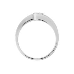 Histoire d'Or Bague Solitaire Vrille Or Blanc Diamant Discount