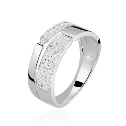 Histoire d'Or Bague Sophia Or Blanc Diamant Outlet