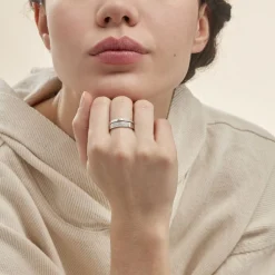 Histoire d'Or Bague Sophia Or Blanc Diamant Outlet